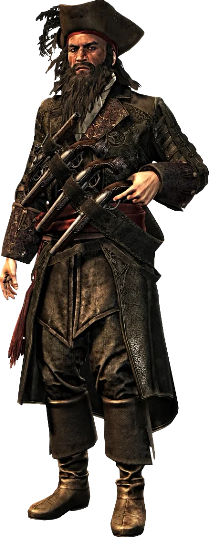 Portrait of Edward Thatch (Blackbeard)