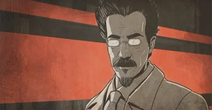 Portrait of Leon Trotsky